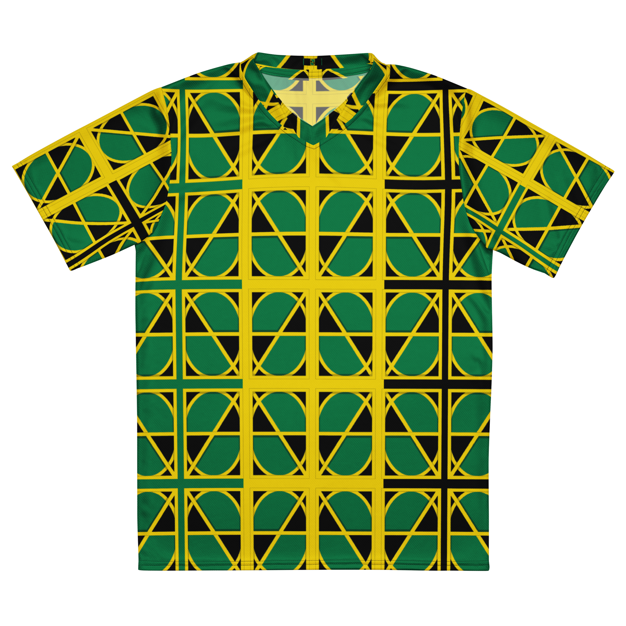 'Jam' Recycled unisex sports jersey - Gridlock