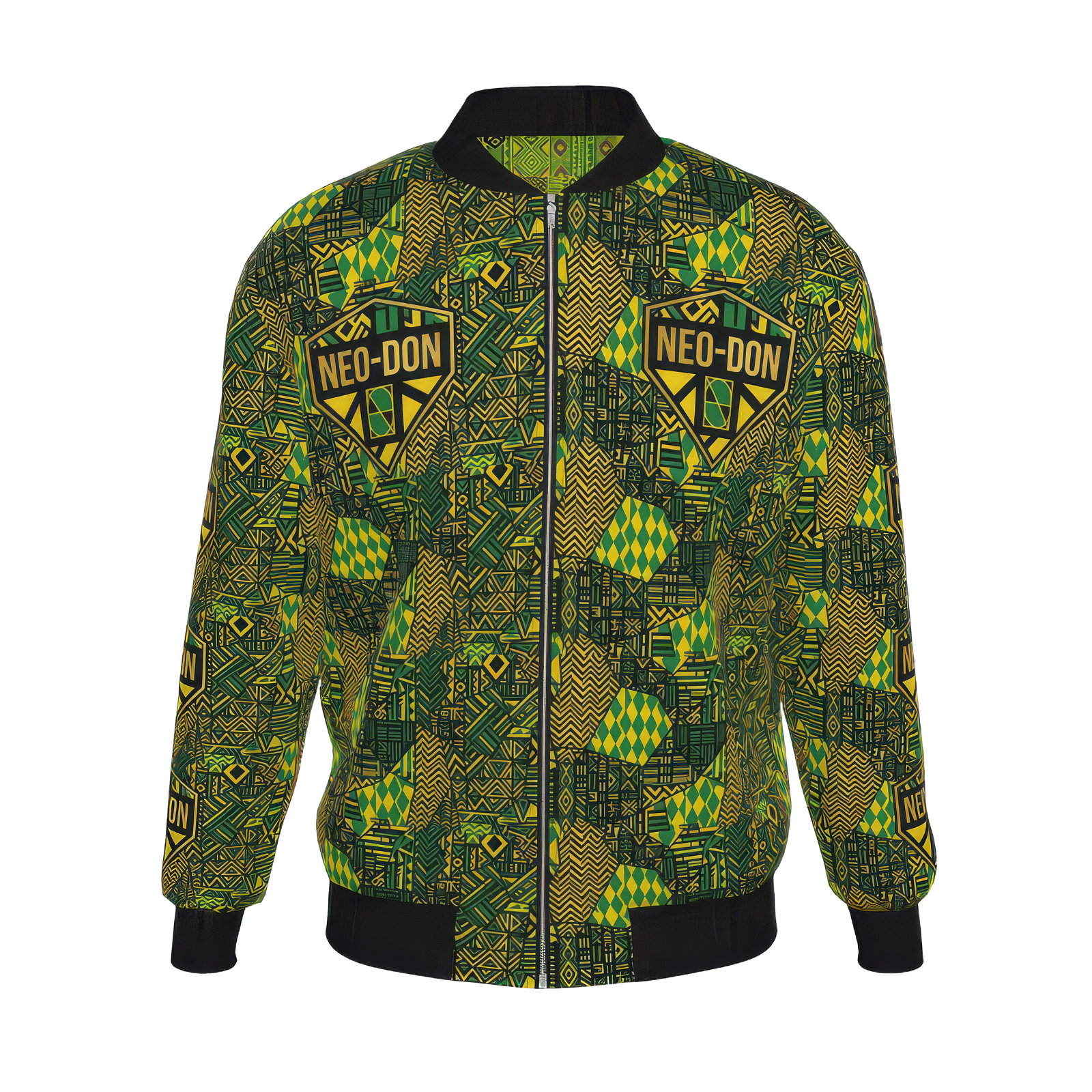'Jam' Mens Reversible Silk Bomber Jacket - Memba/Tekki