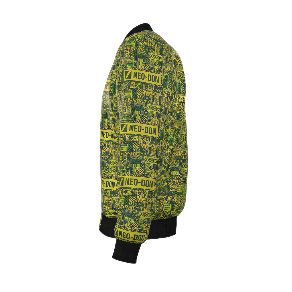 'Jam' Mens Reversible Silk Bomber Jacket - Bunitup/Hamma