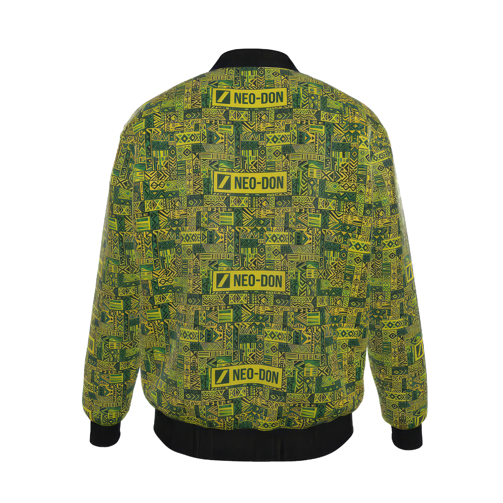 'Jam' Mens Reversible Silk Bomber Jacket - Bunitup/Hamma