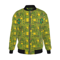 'Jam' Mens Reversible Silk Bomber Jacket - Memba/Tekki