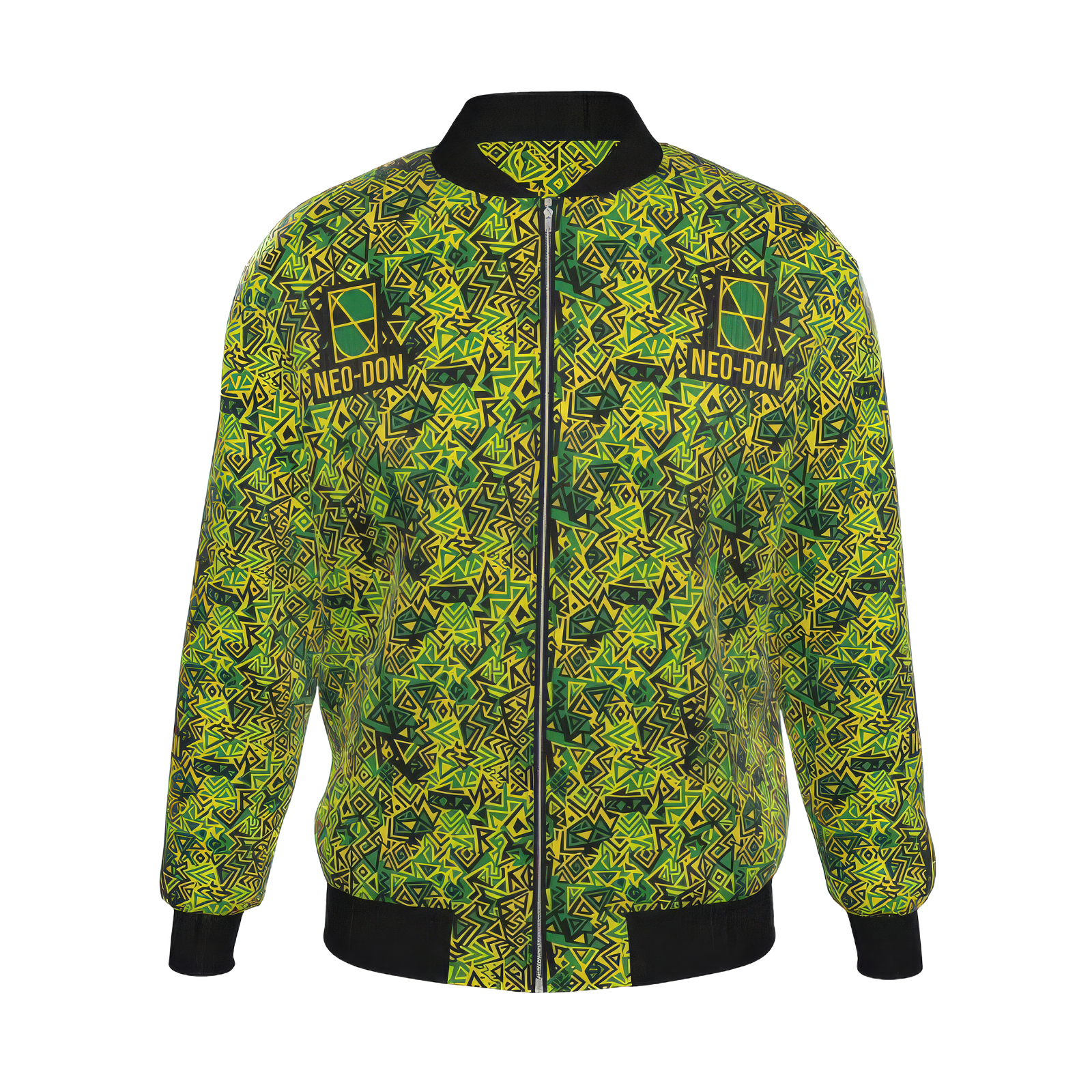 'Jam' Men's Reversible Silk Bomber Jacket - Safe/Drive