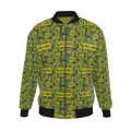 'Jam' Mens Reversible Silk Bomber Jacket - Bunitup/Hamma