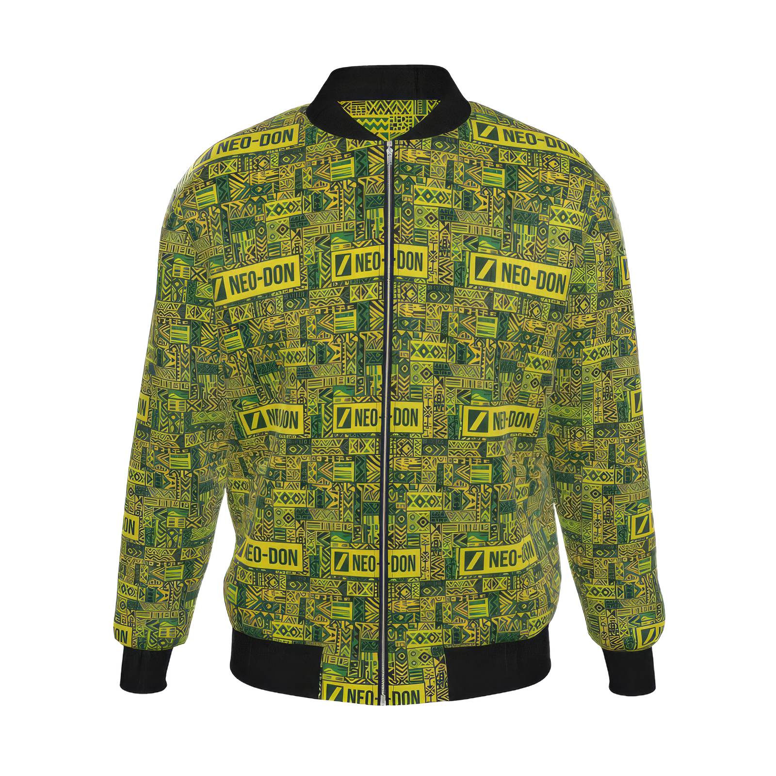 'Jam' Mens Reversible Silk Bomber Jacket - Bunitup/Hamma