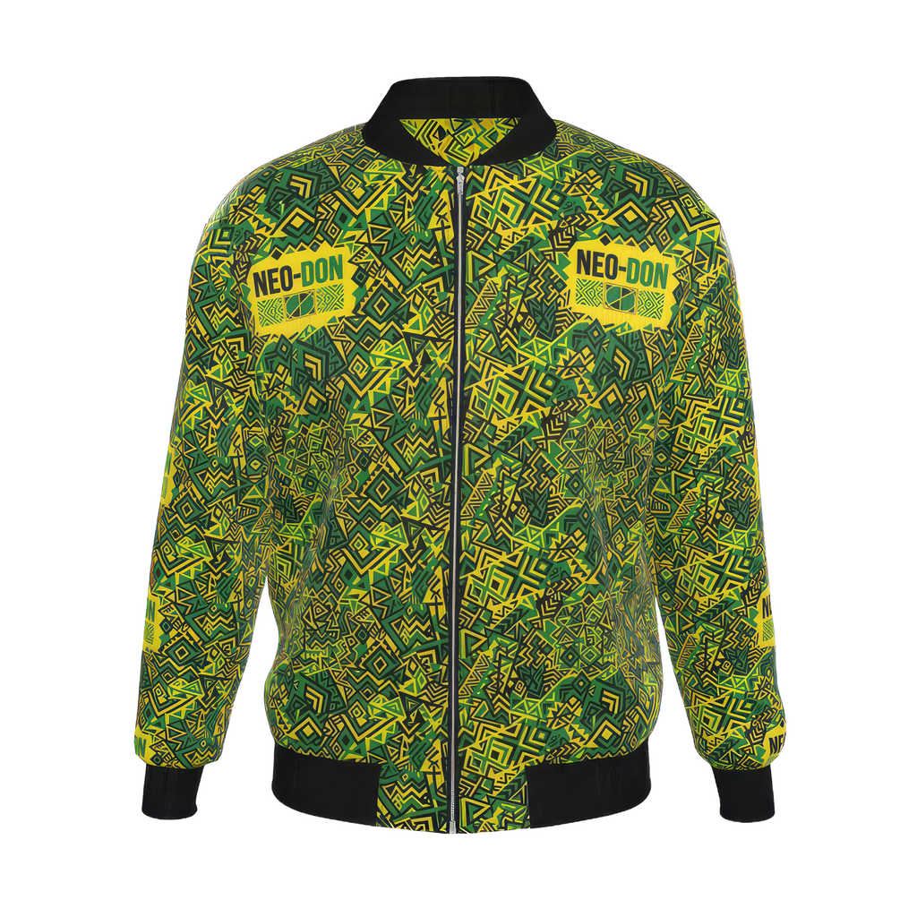 Jam' Mens Reversible Silk Bomber Jacket - Rank/Chill'n