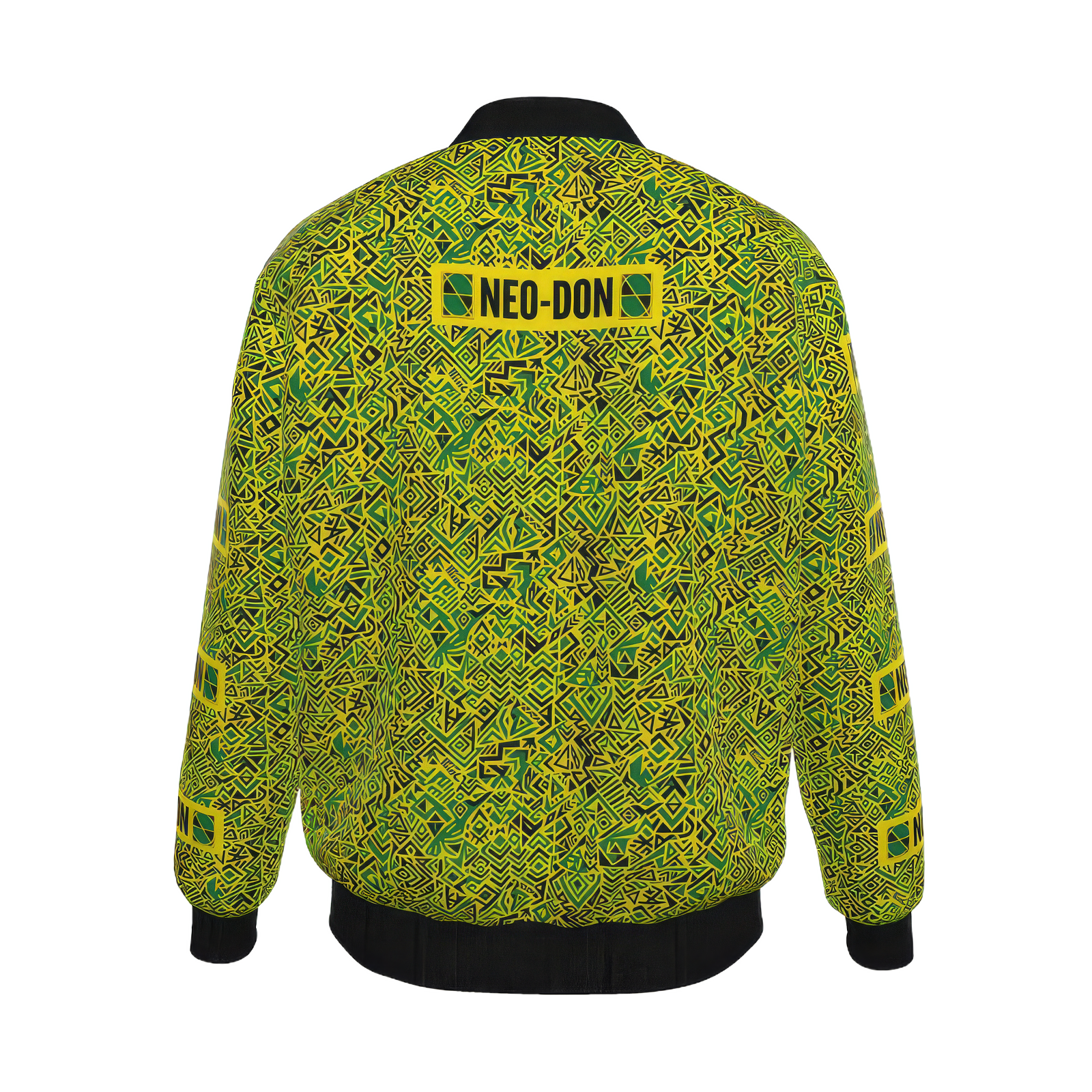 'Jam' Men's Reversible Silk Bomber Jacket - Safe/Drive