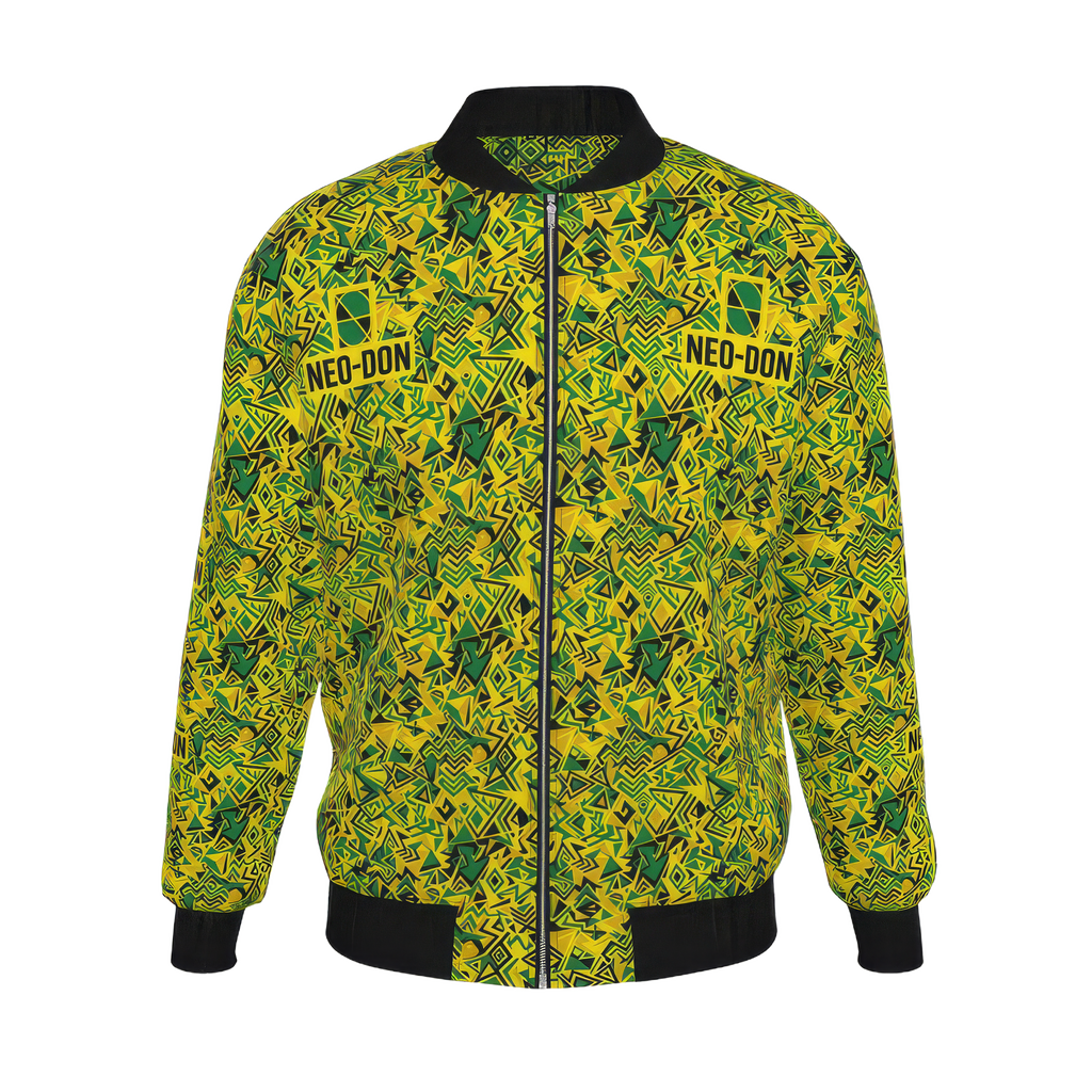 Jam' Mens Reversible Silk Bomber Jacket - Rank/Chill'n