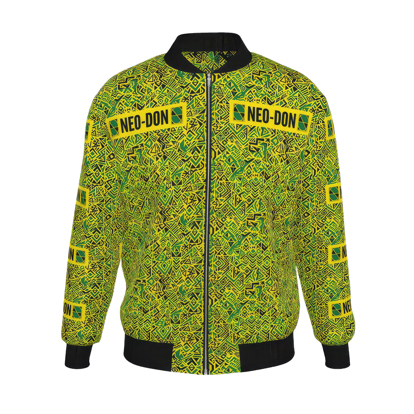 'Jam' Men's Reversible Silk Bomber Jacket - Safe/Drive