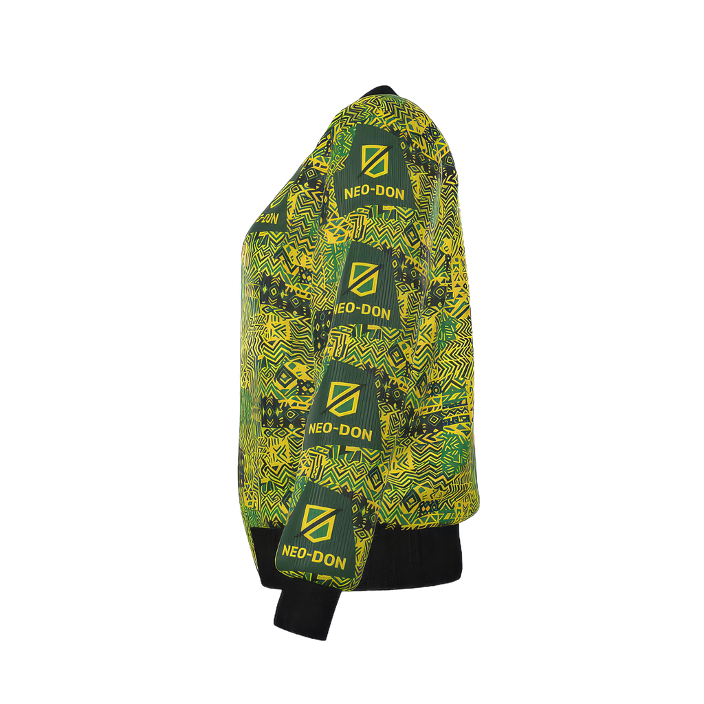 'Jam' Women's Reversible Silk Bomber Jacket - Mental/Graft