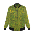 'Jam' Women's Reversible Silk Bomber Jacket -Gitup/Gosidung