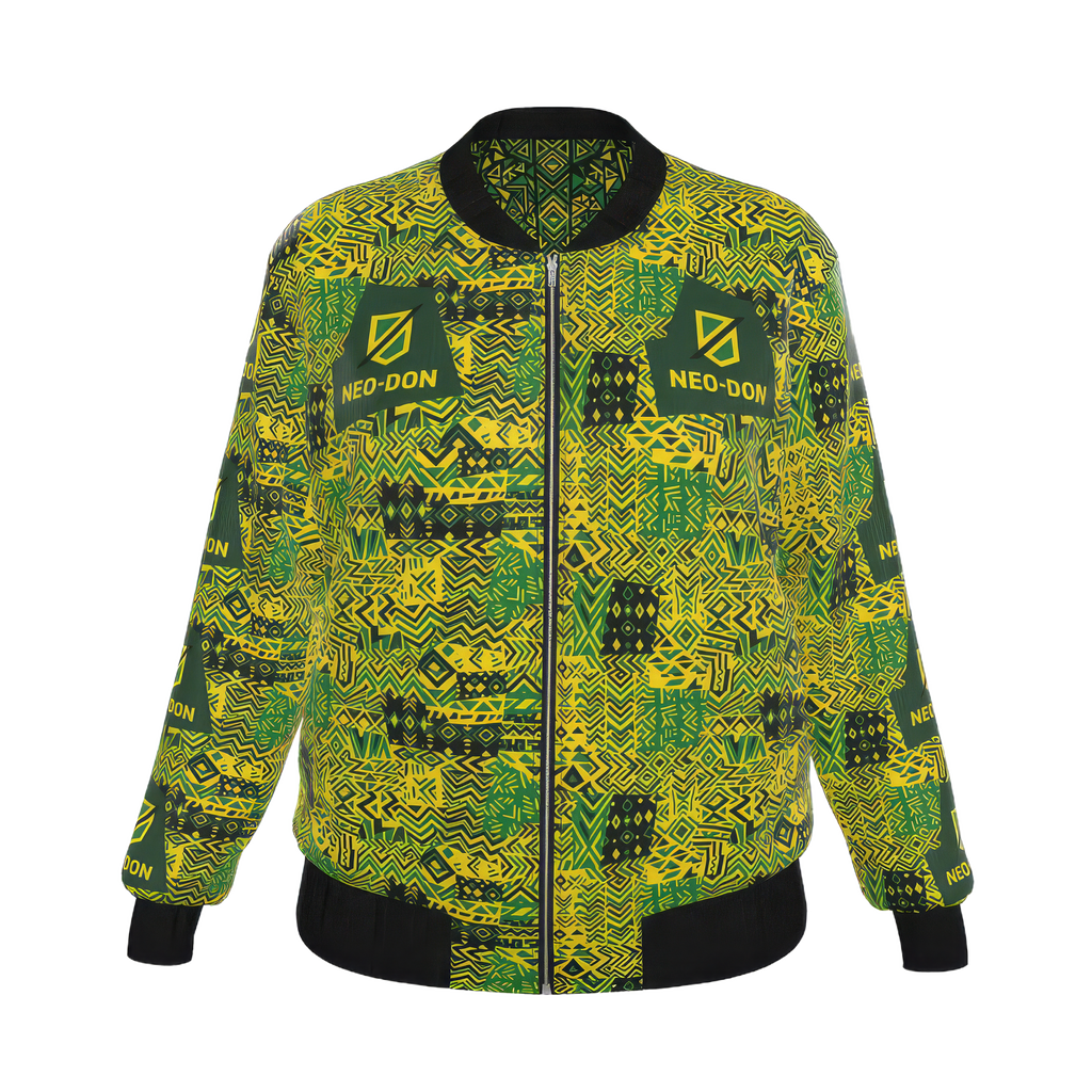 'Jam' Women's Reversible Silk Bomber Jacket - Mental/Graft