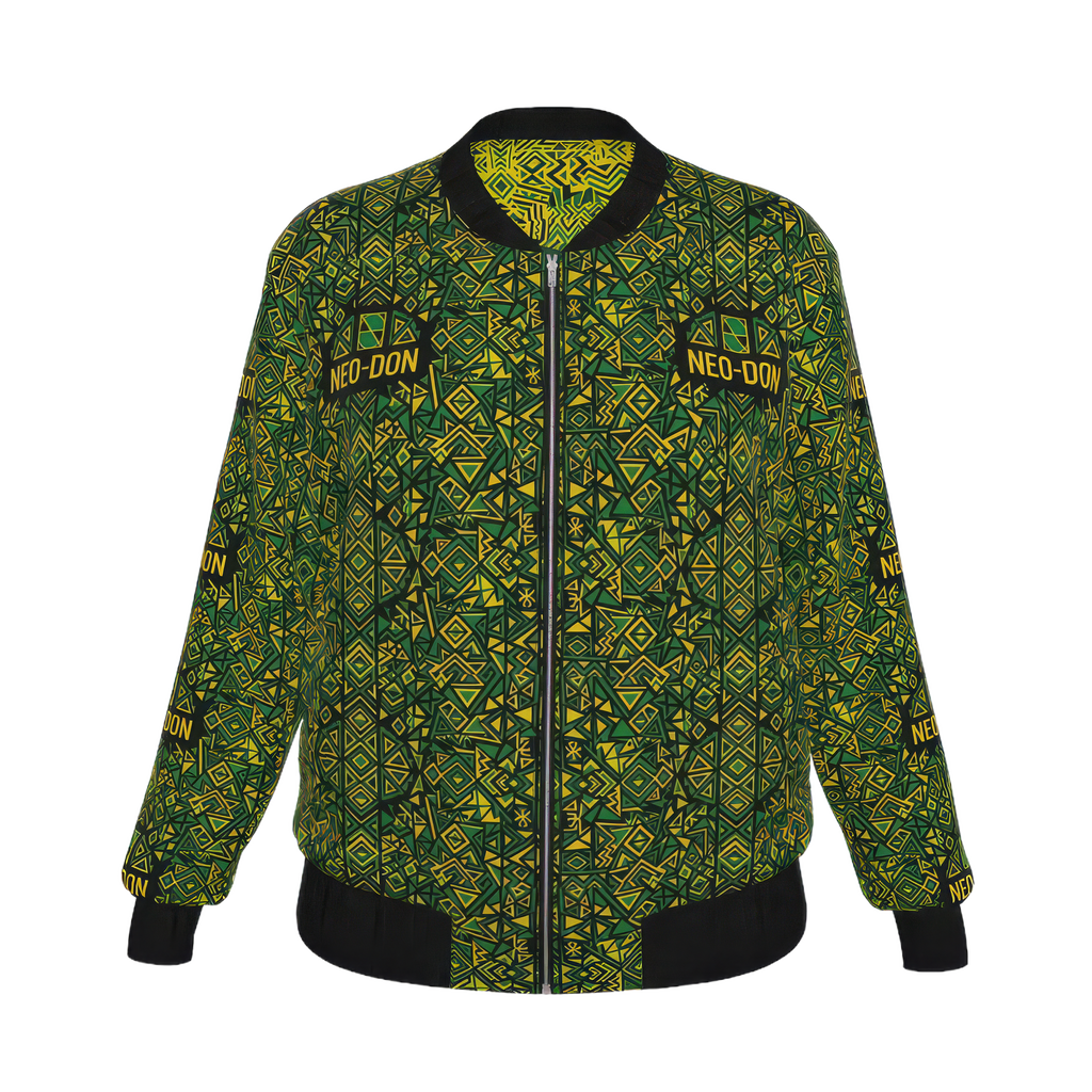 'Jam' Women's Reversible Silk Bomber Jacket - Mental/Graft