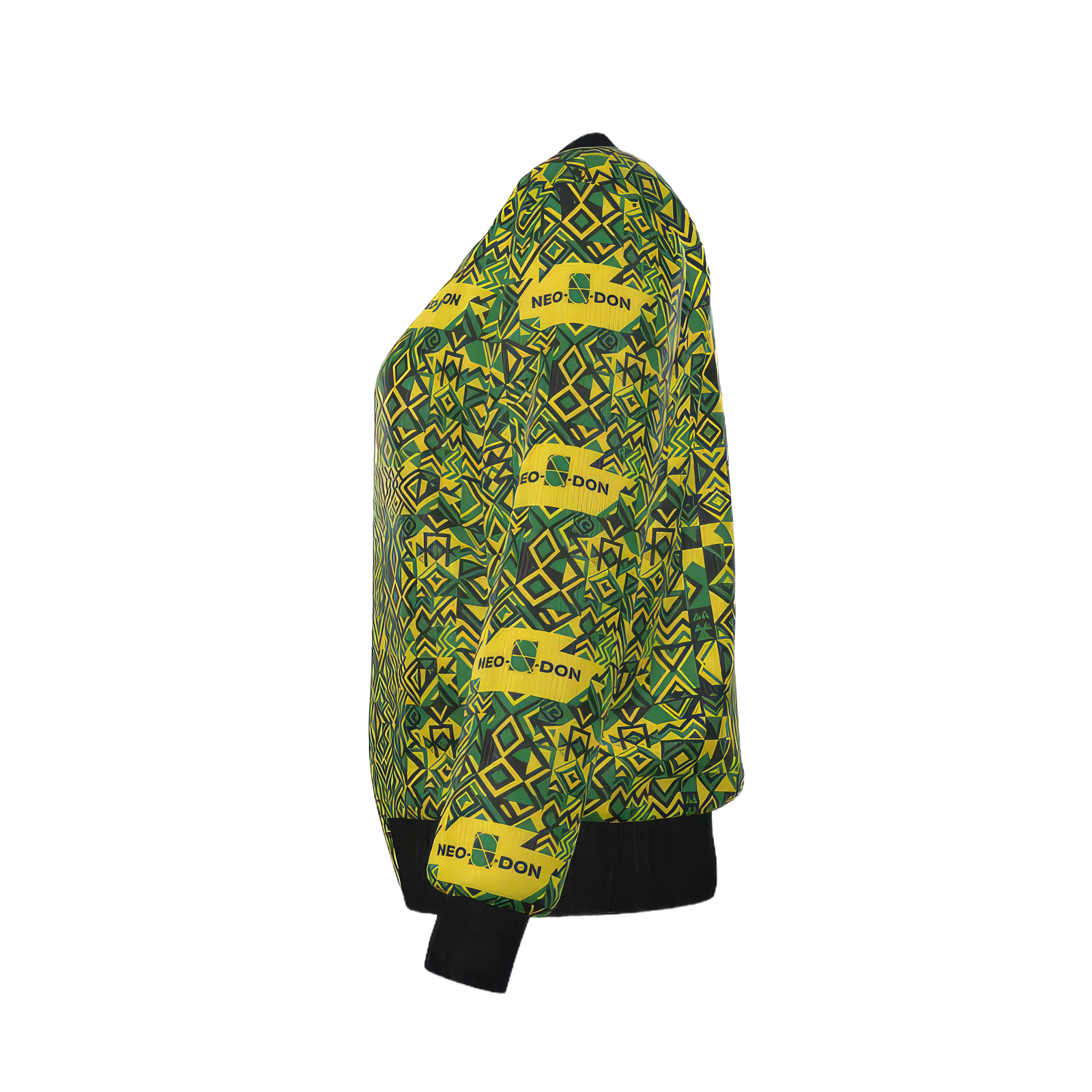 "Jam' Women's Reversible Silk Bomber Jacket - True/Growth