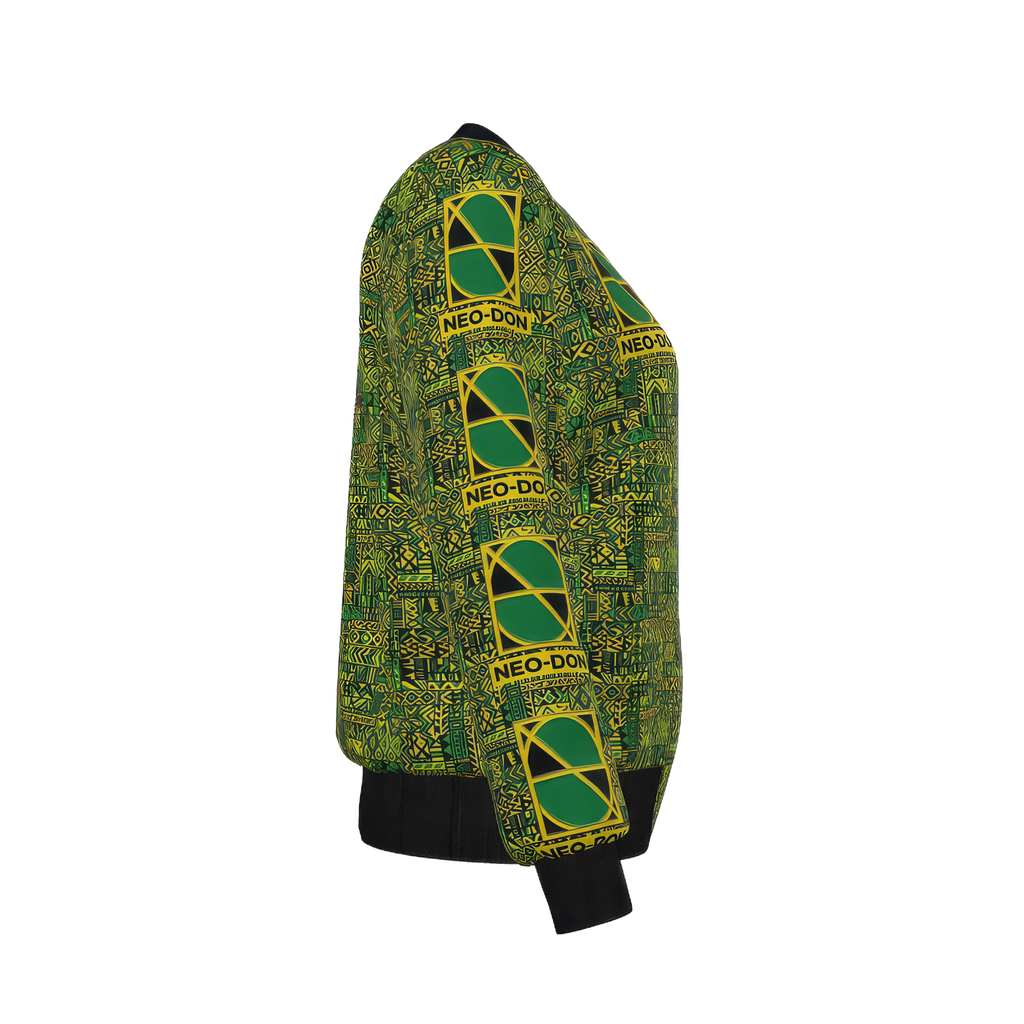 'Jam' Women's Reversible Silk Bomber Jacket -Gitup/Gosidung