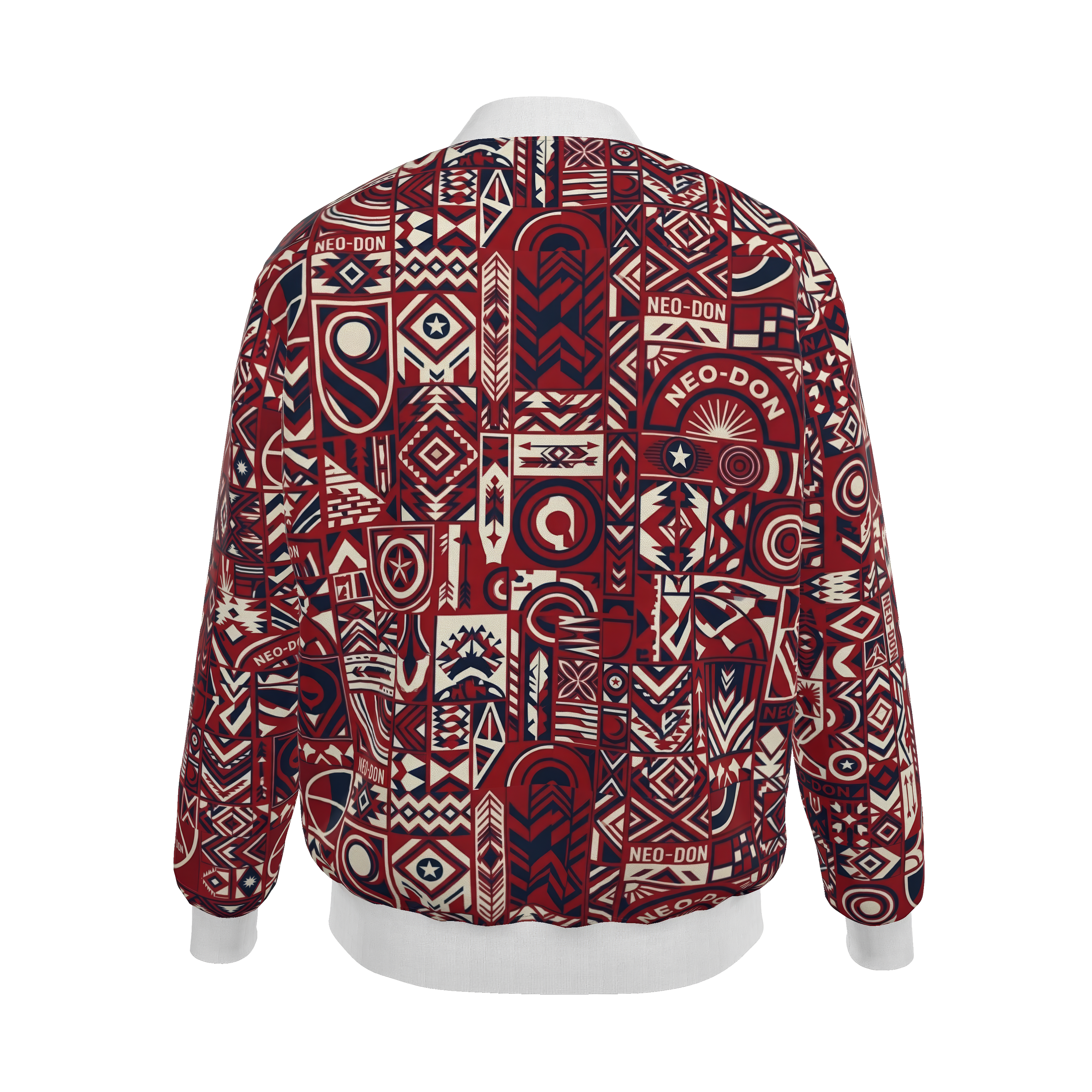 'Merca' Mens Reversible Silk Bomber Jacket - Reap / Sow