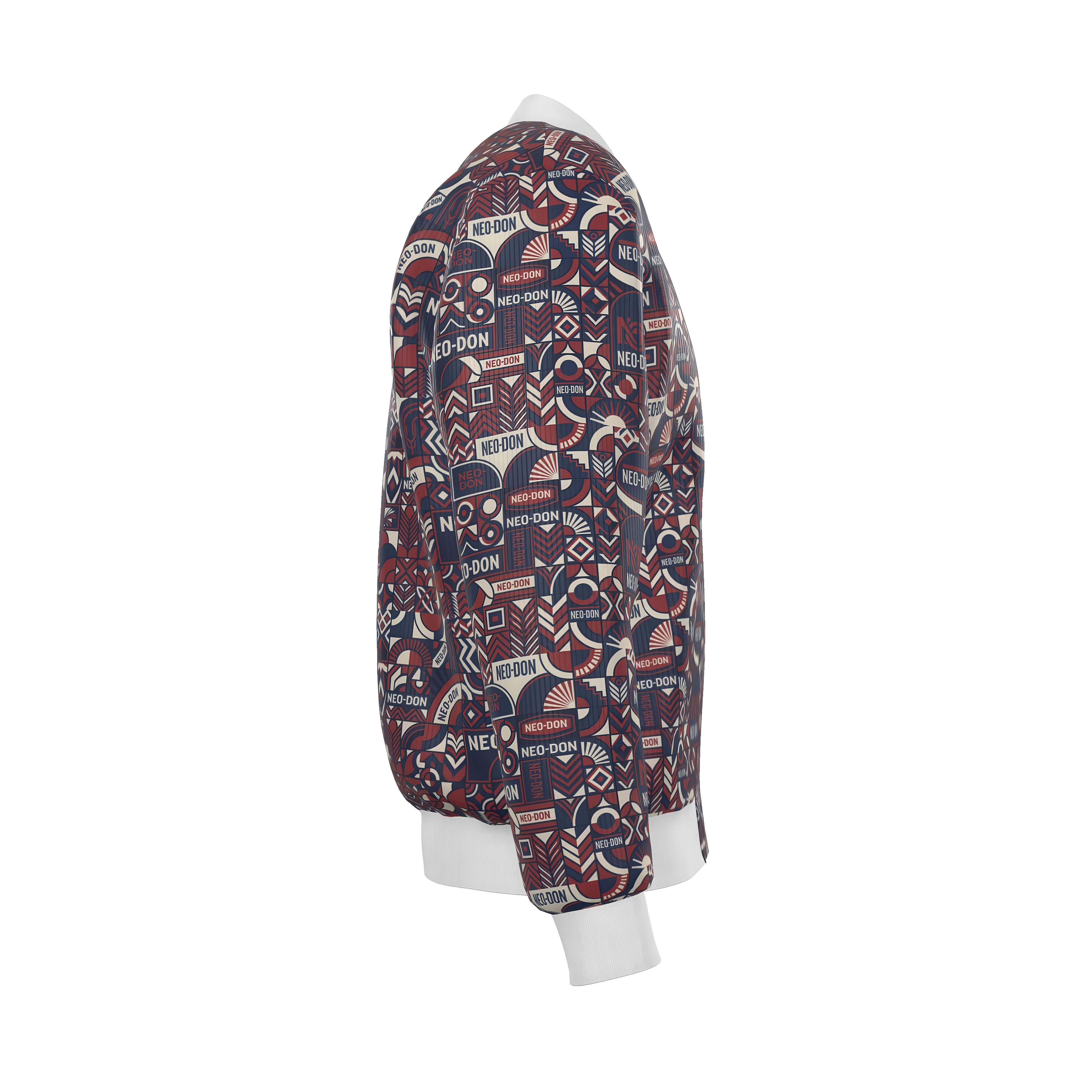 'Merca' Mens Reversible Silk Bomber Jacket - Inspire / Virtue