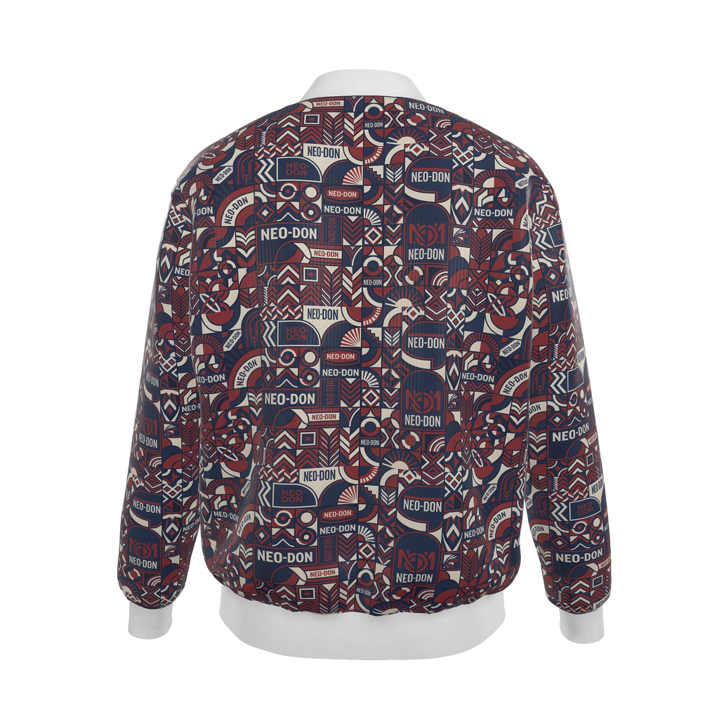 'Merca' Mens Reversible Silk Bomber Jacket - Inspire / Virtue