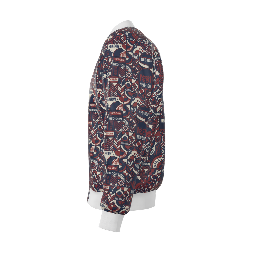 'Merca' Mens Reversible Silk Bomber Jacket - Inspire / Virtue