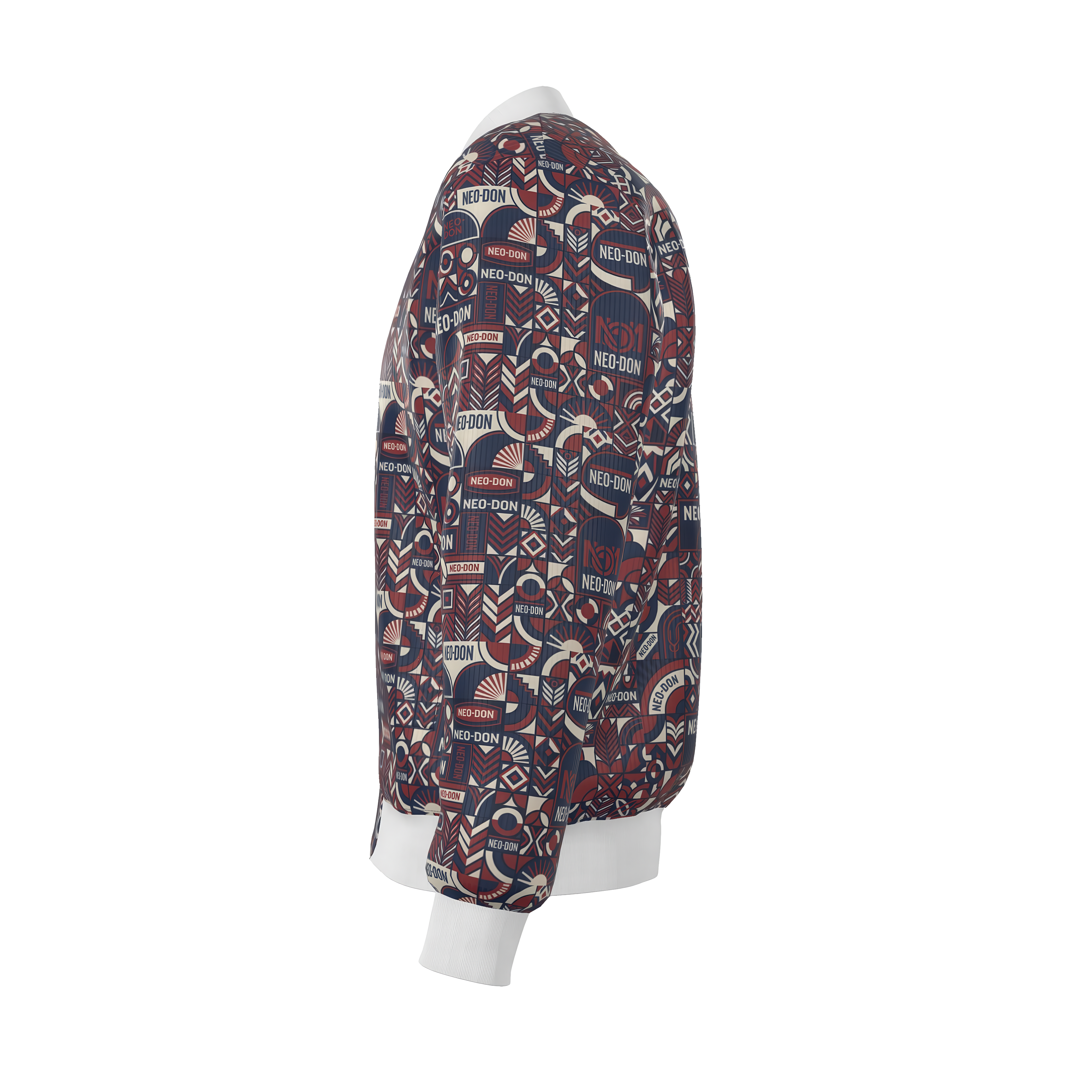 'Merca' Mens Reversible Silk Bomber Jacket - Inspire / Virtue