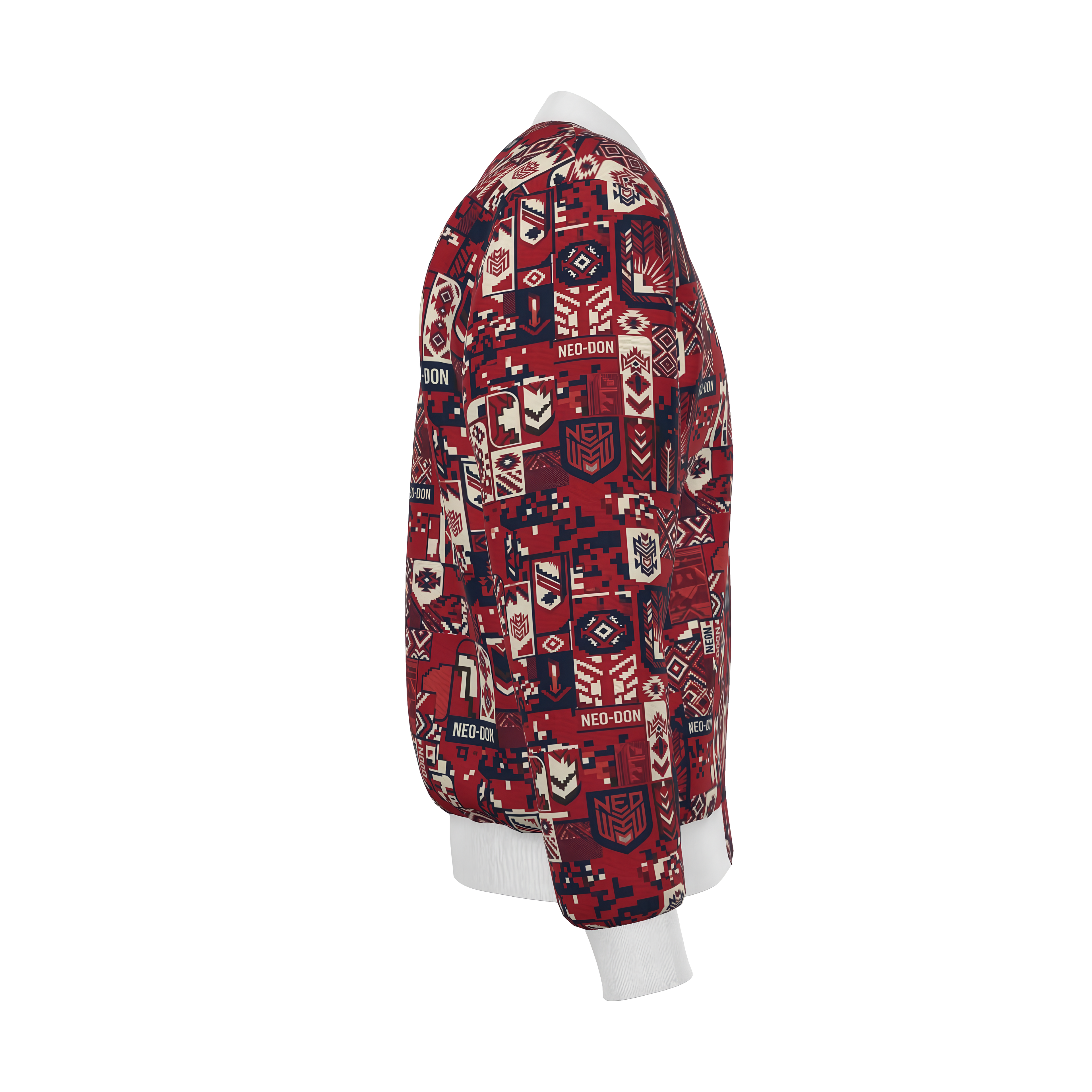 'Merca' Mens Reversible Silk Bomber Jacket - Inspire / Virtue
