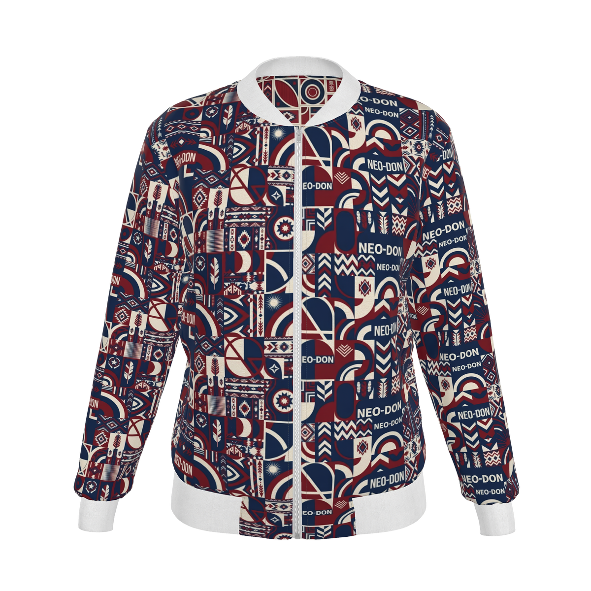 'Merca' Women's Reversible Silk Bomber Jacket -  Construct/Build