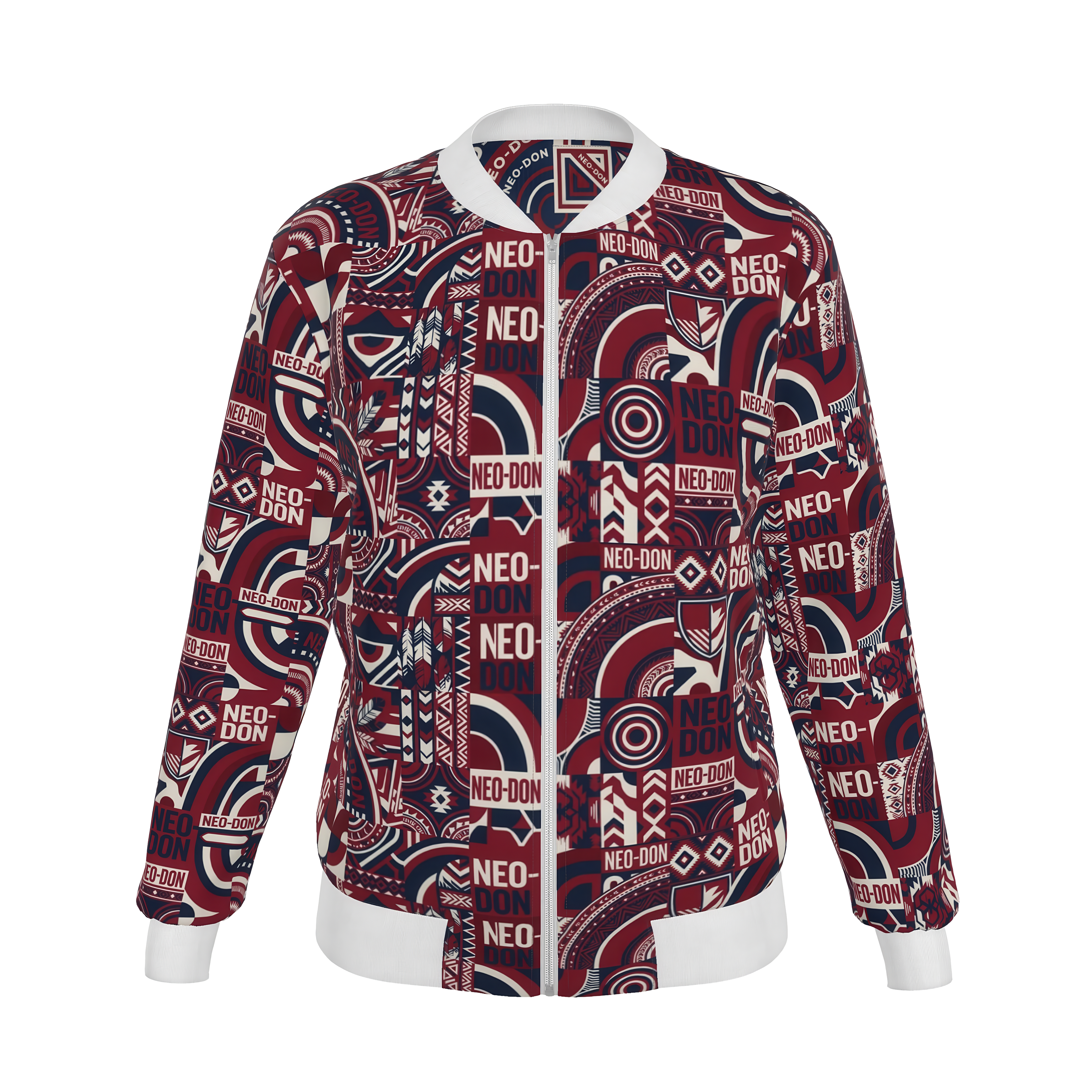'Merca' Women's Reversible Silk Bomber Jacket -  Pack/Dense