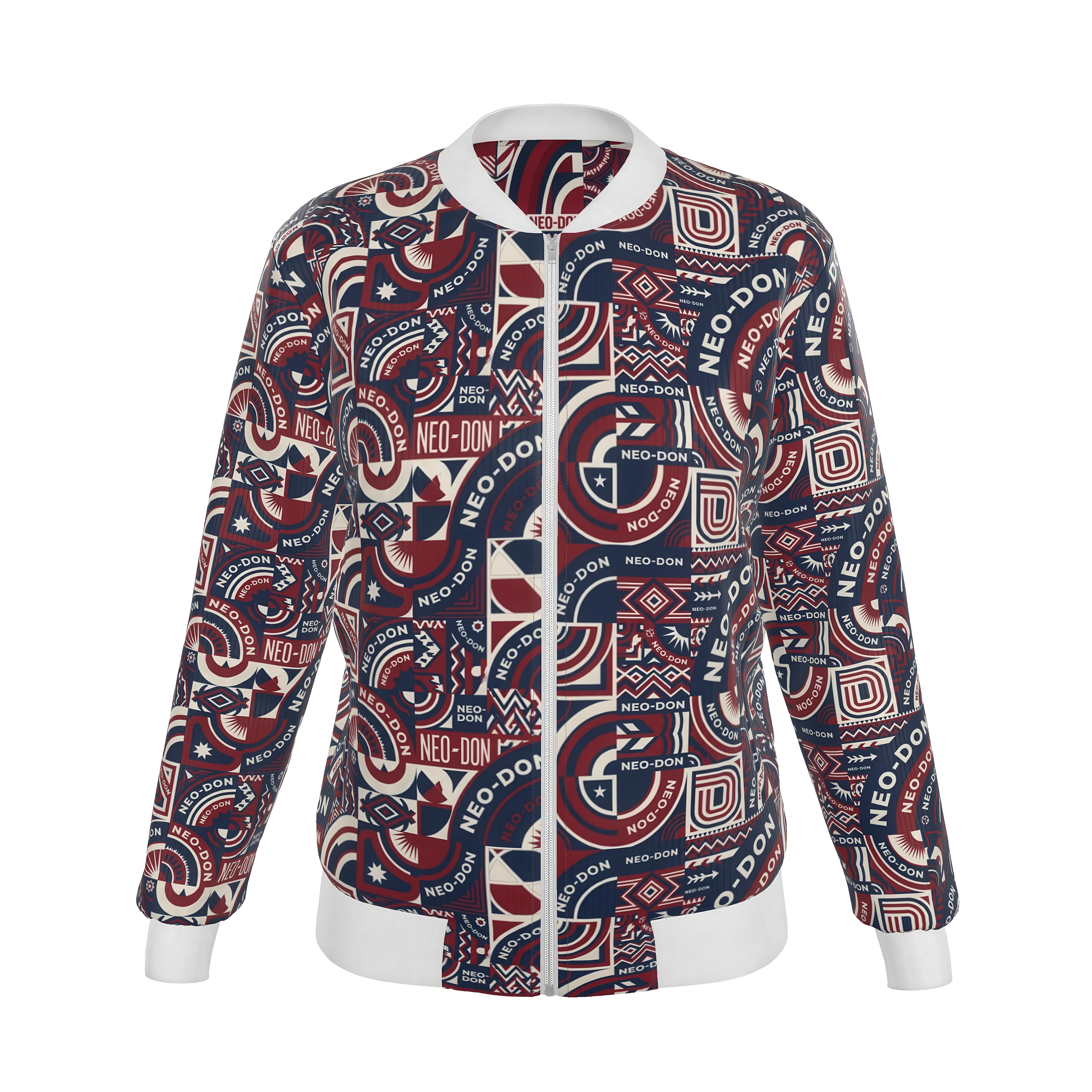'Merca' Women's Reversible Silk Bomber Jacket -  Pack/Dense