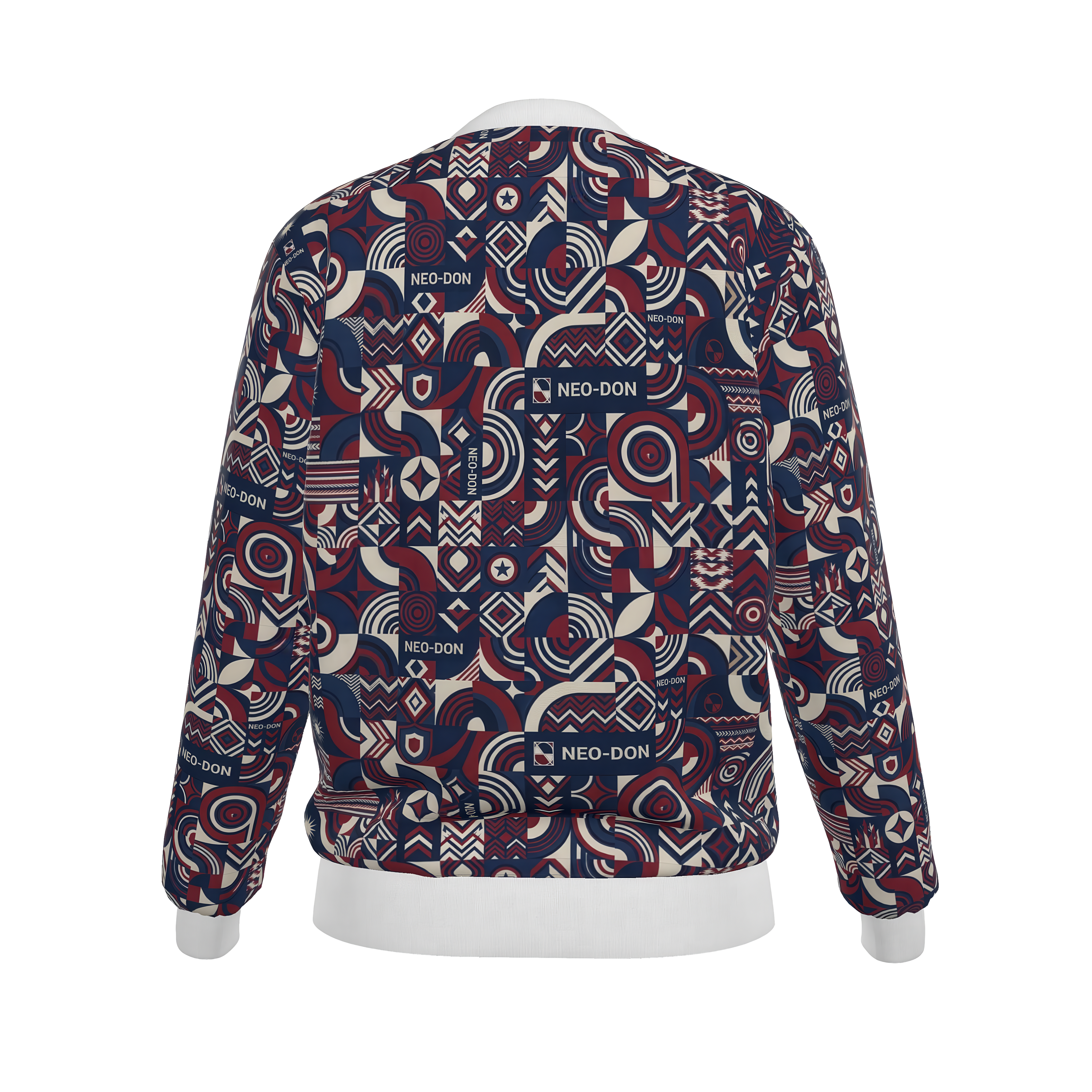 'Merca' Women's Reversible Silk Bomber Jacket -  Concrete/Brick
