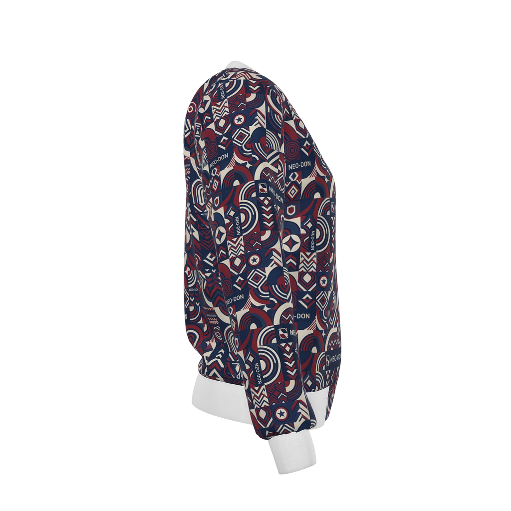 'Merca' Women's Reversible Silk Bomber Jacket -  Concrete/Brick