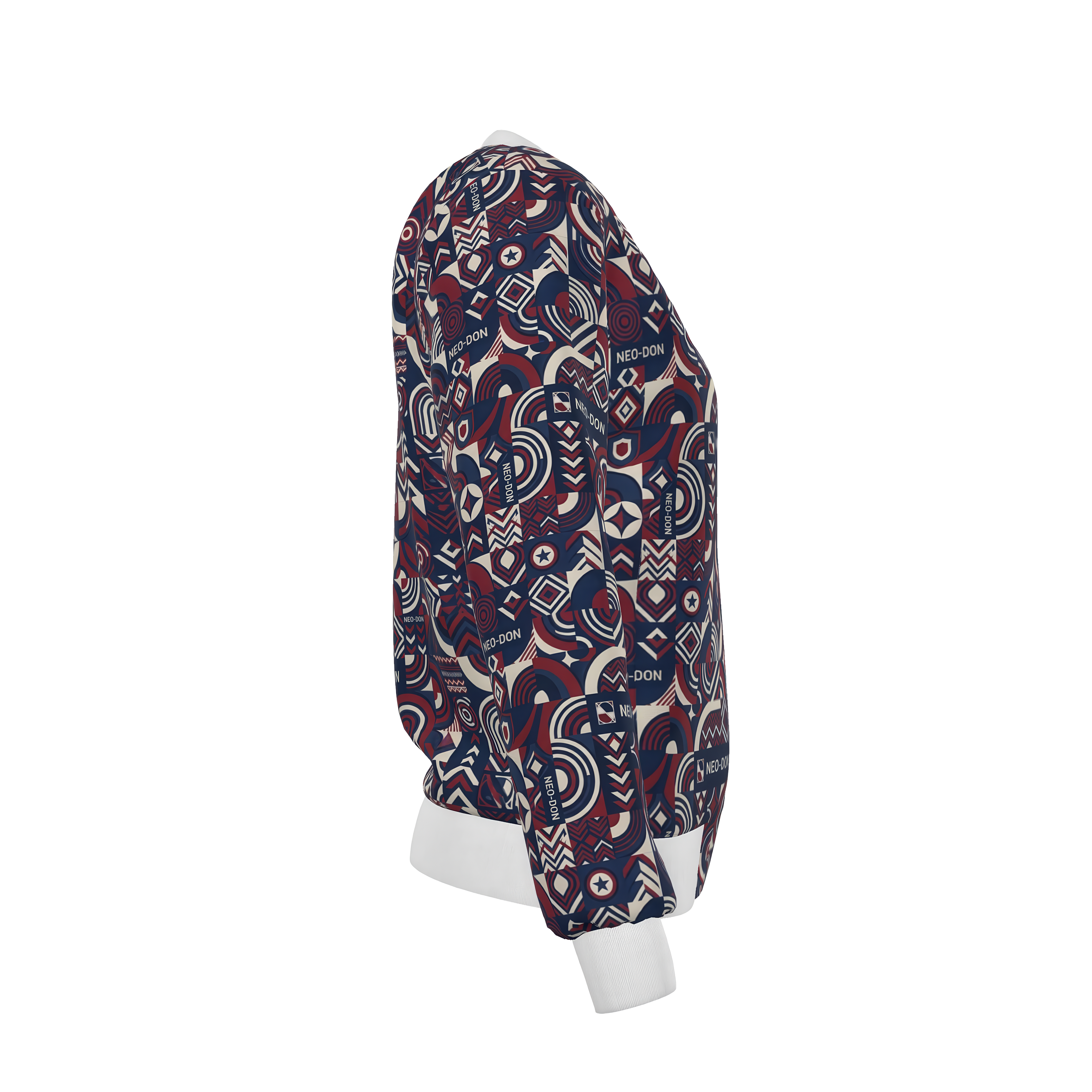 'Merca' Women's Reversible Silk Bomber Jacket -  Concrete/Brick