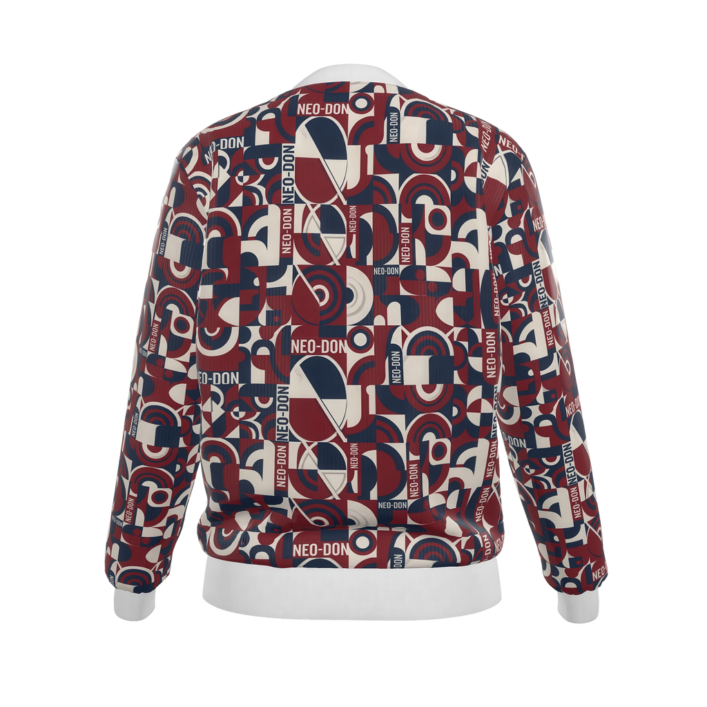 'Merca' Women's Reversible Silk Bomber Jacket -  Concrete/Brick