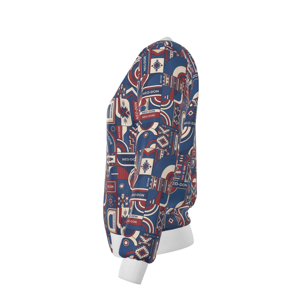 Merca' Women's Reversible Silk Bomber Jacket - Clad/Grip