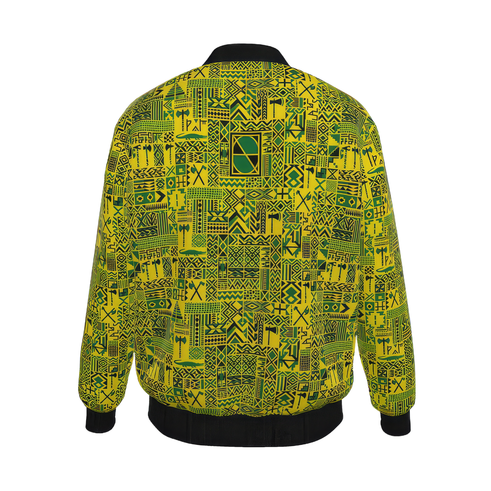 'Jam' Mens Reversible Silk Bomber Jacket - Bunitup/Hamma