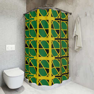 Neo-Don 'Jam' Shower Curtains - 1 - Polyester