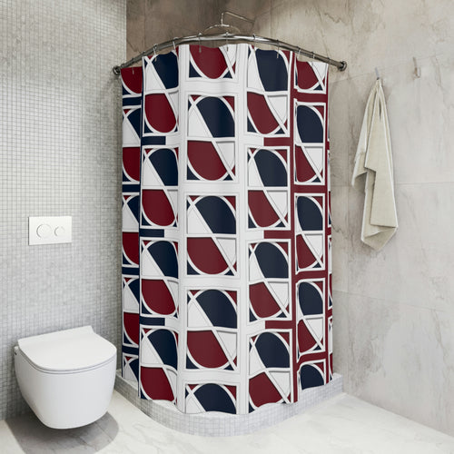 Neo-Don 'Merca' Shower Curtains - 2 - Polyester