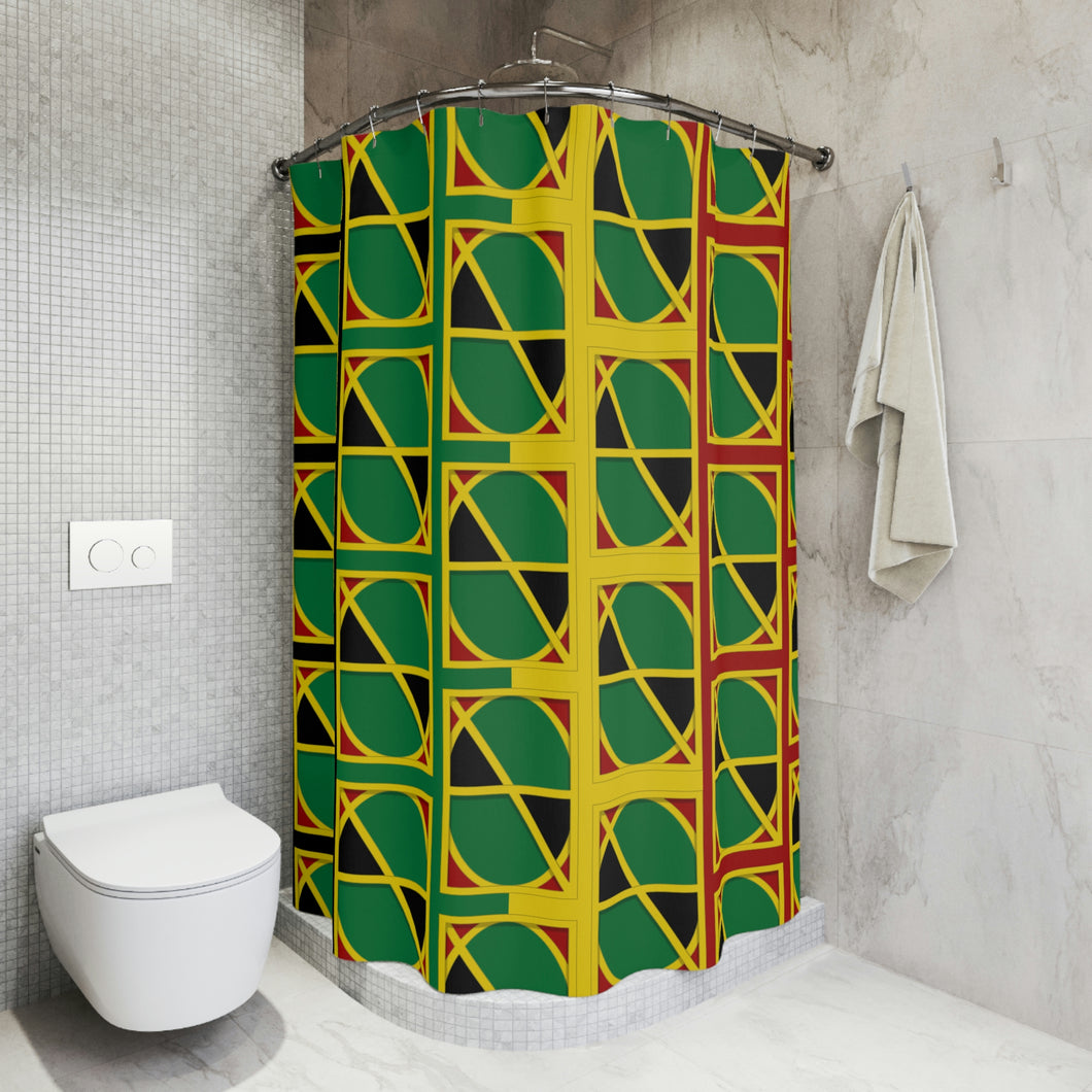 Neo-Don 'JamRas' Shower Curtains - 2 - Polyester