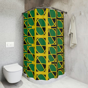 Neo-Don 'Jam' Shower Curtains - 2 - Polyester