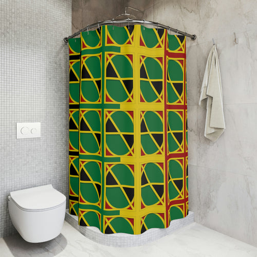 Neo-Don 'JamRas' Shower Curtains - 1 - Polyester