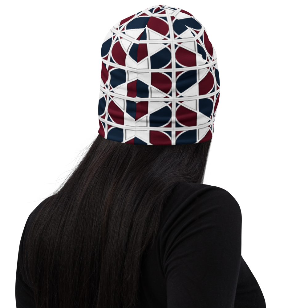 Neo-Don 'Merca' All-Over Print Beanie - 5