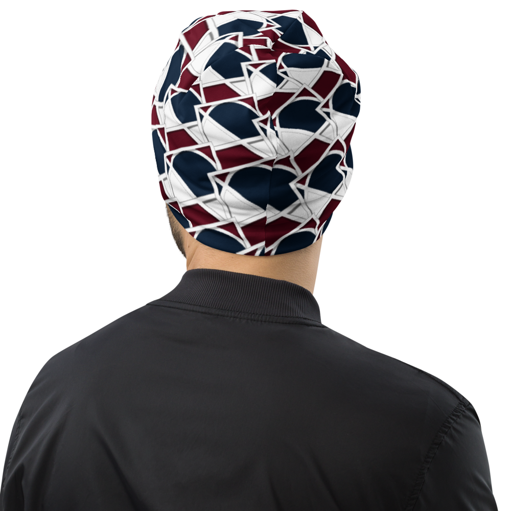 Neo-Don 'Merca' All-Over Print Beanie - 6