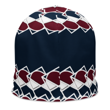 Load image into Gallery viewer, Neo-Don &#39;Merca&#39; All-Over Print Beanie - 7 - Blue