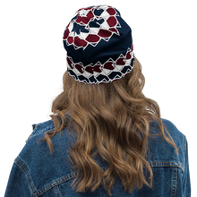 Load image into Gallery viewer, Neo-Don &#39;Merca&#39; All-Over Print Beanie - 7 - Blue