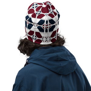 Neo-Don 'Merca' All-Over Print Beanie - 4