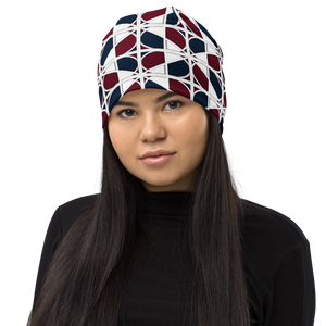 Neo-Don 'Merca' All-Over Print Beanie - 5