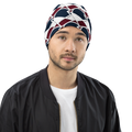 Neo-Don 'Merca' All-Over Print Beanie - 6