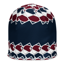 Load image into Gallery viewer, Neo-Don &#39;Merca&#39; All-Over Print Beanie - 7 - Blue