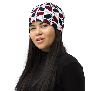 Neo-Don 'Merca' All-Over Print Beanie - 5