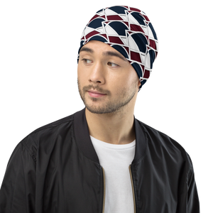 Neo-Don 'Merca' All-Over Print Beanie - 6