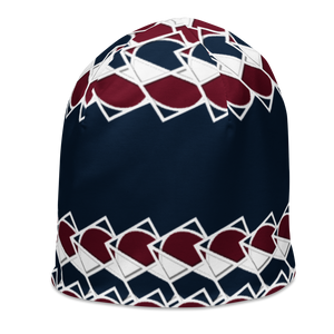 Neo-Don 'Merca' All-Over Print Beanie - 7 - Blue