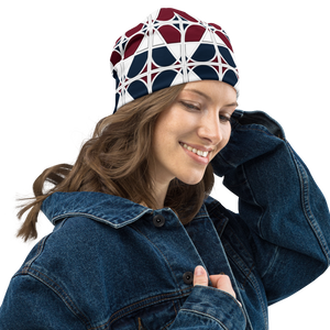 Neo-Don 'Merca' All-Over Print Beanie - 3